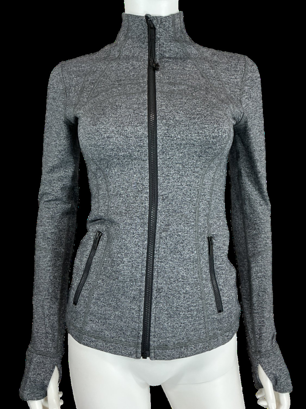 Lululemon Fitted Gray Define Jacket Size 4